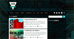 Desktop Screenshot of allelectronicmusic.com